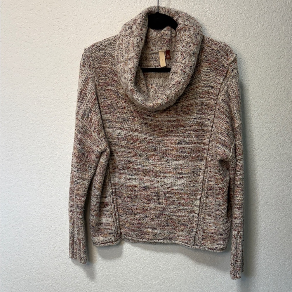 Pilcro Multicolor Cowl Neck Sweater